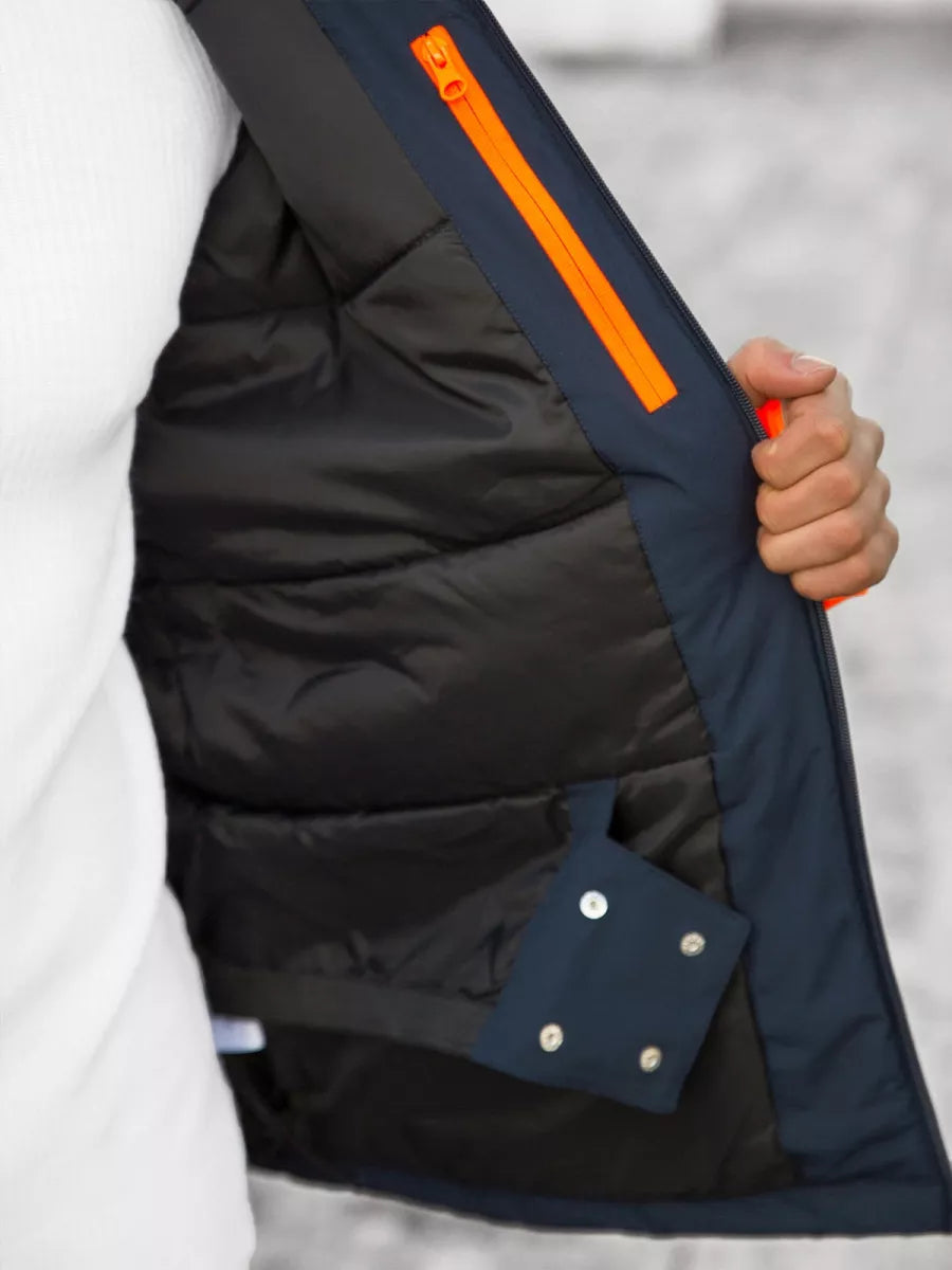 Tumši zila jaka Stoper