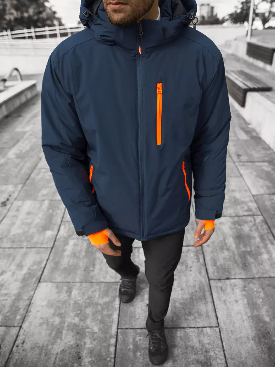 Tumši zila jaka Stoper