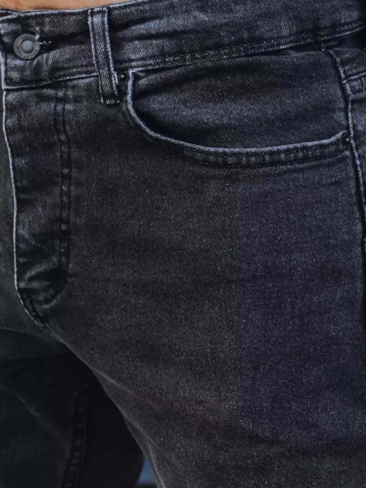 Vīriešu džinsi tumši pelēki Timur