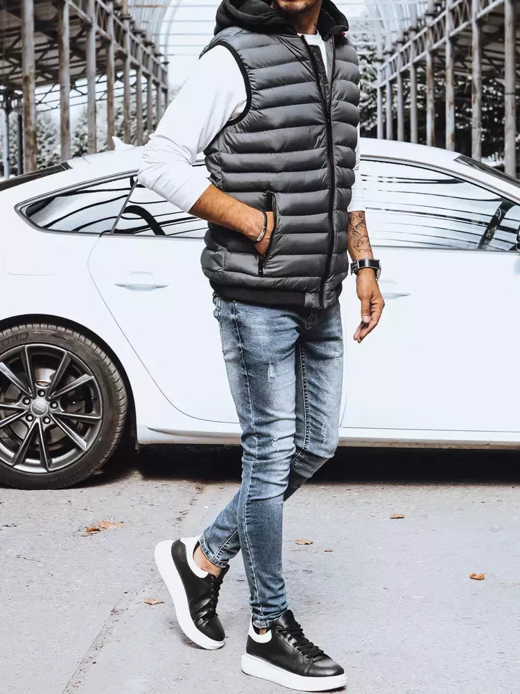 Vīriešu veste pelēka Arova