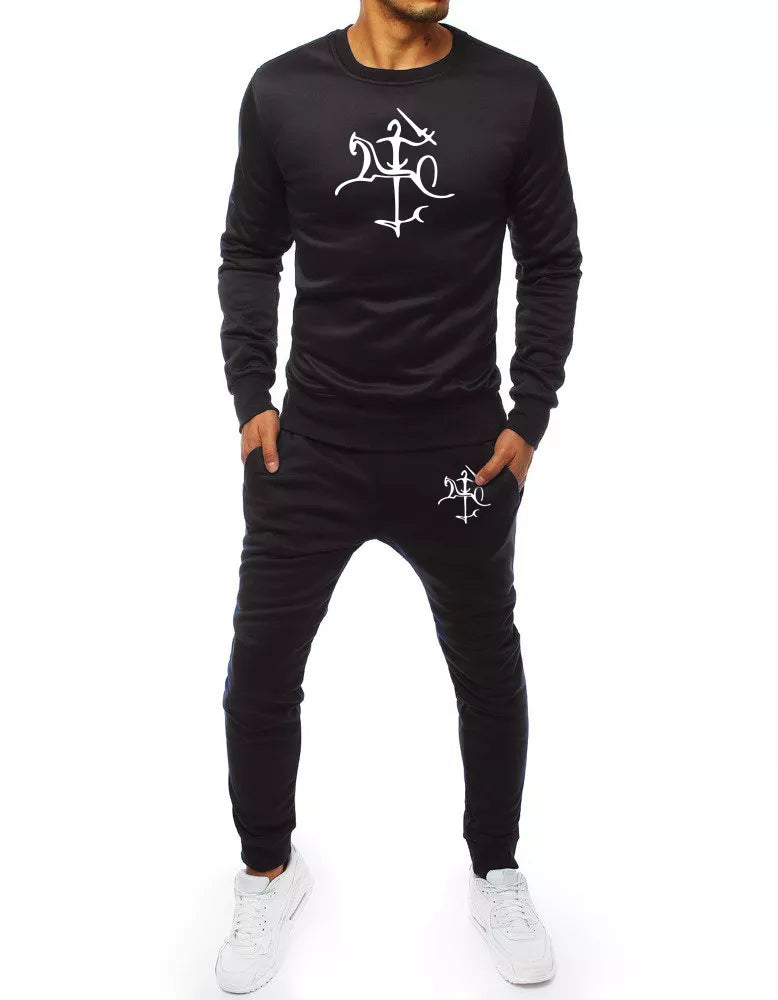 Melns vīriešu komplekts Vytis-Stilistika