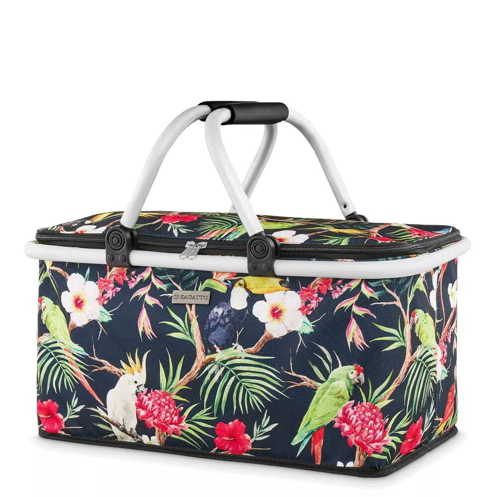 Krāsaina, salokāma piknika/termosoma Rio
