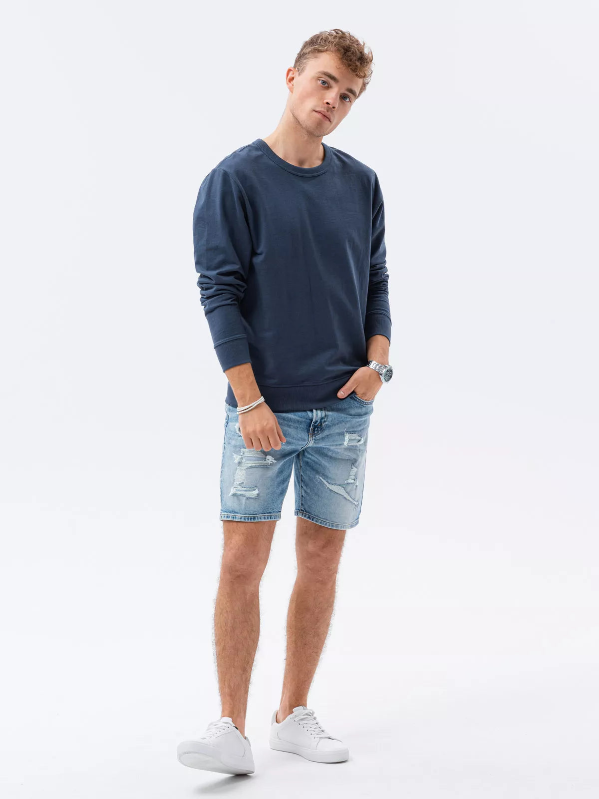 Tumši zils džemperis Likas 