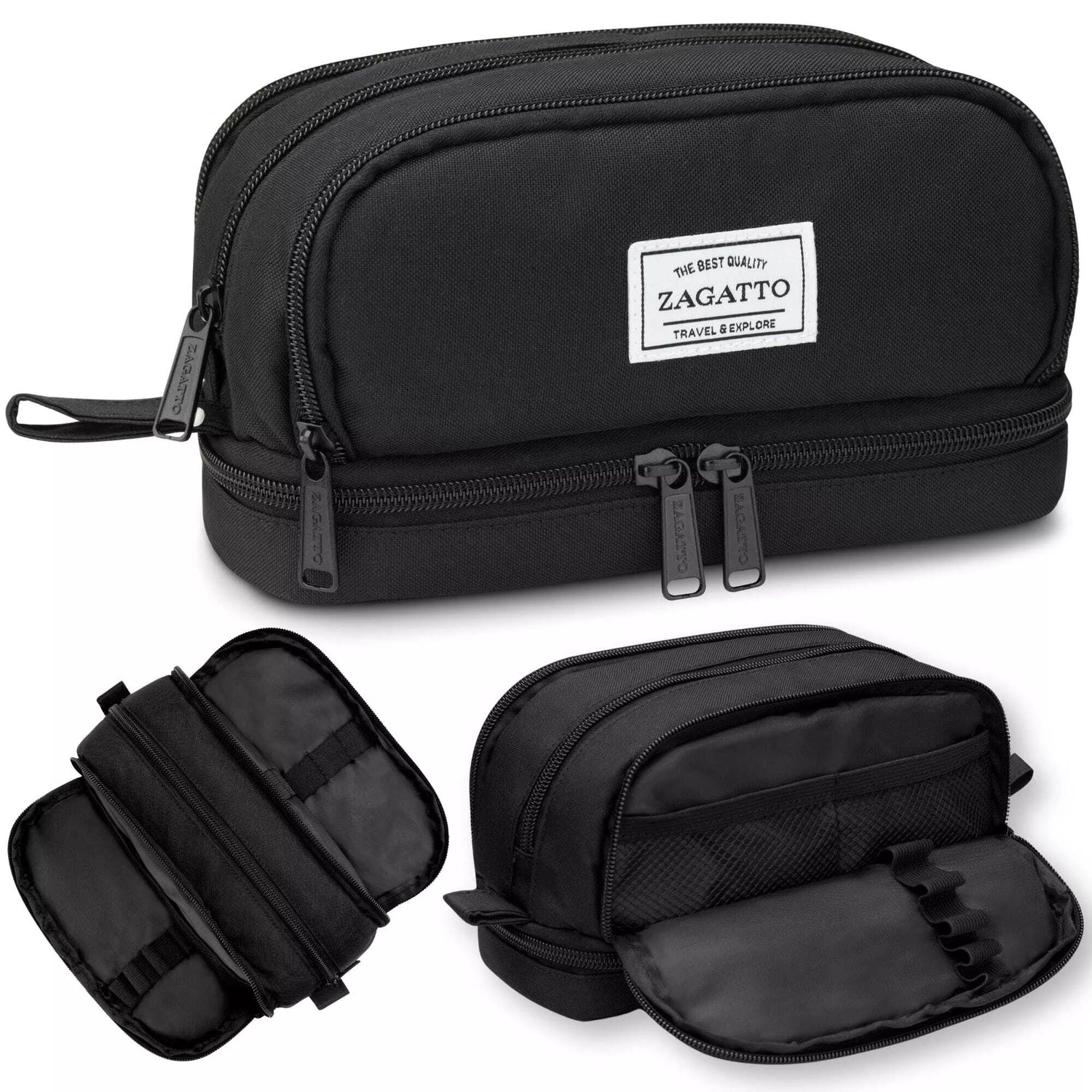 Melns zīmuļu maciņš Master