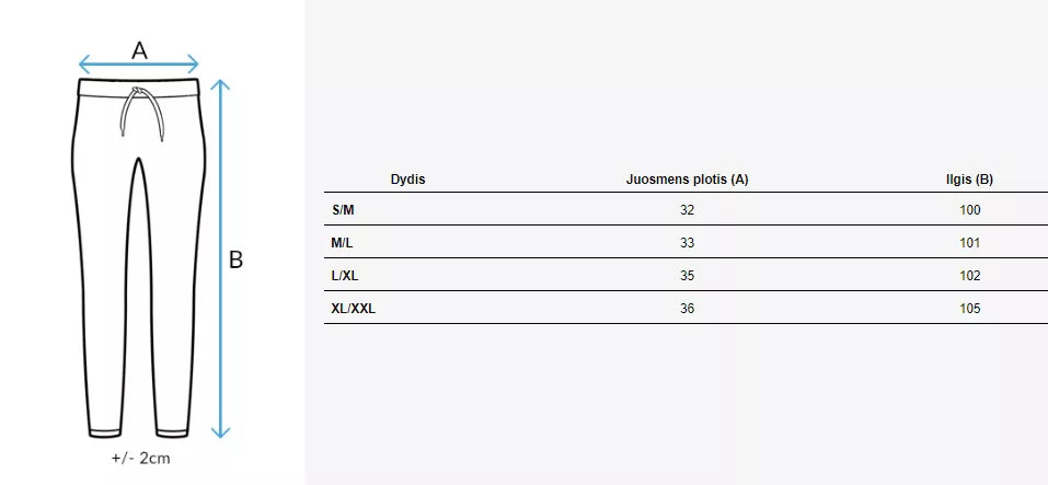 Julia sieviešu sporta bikses