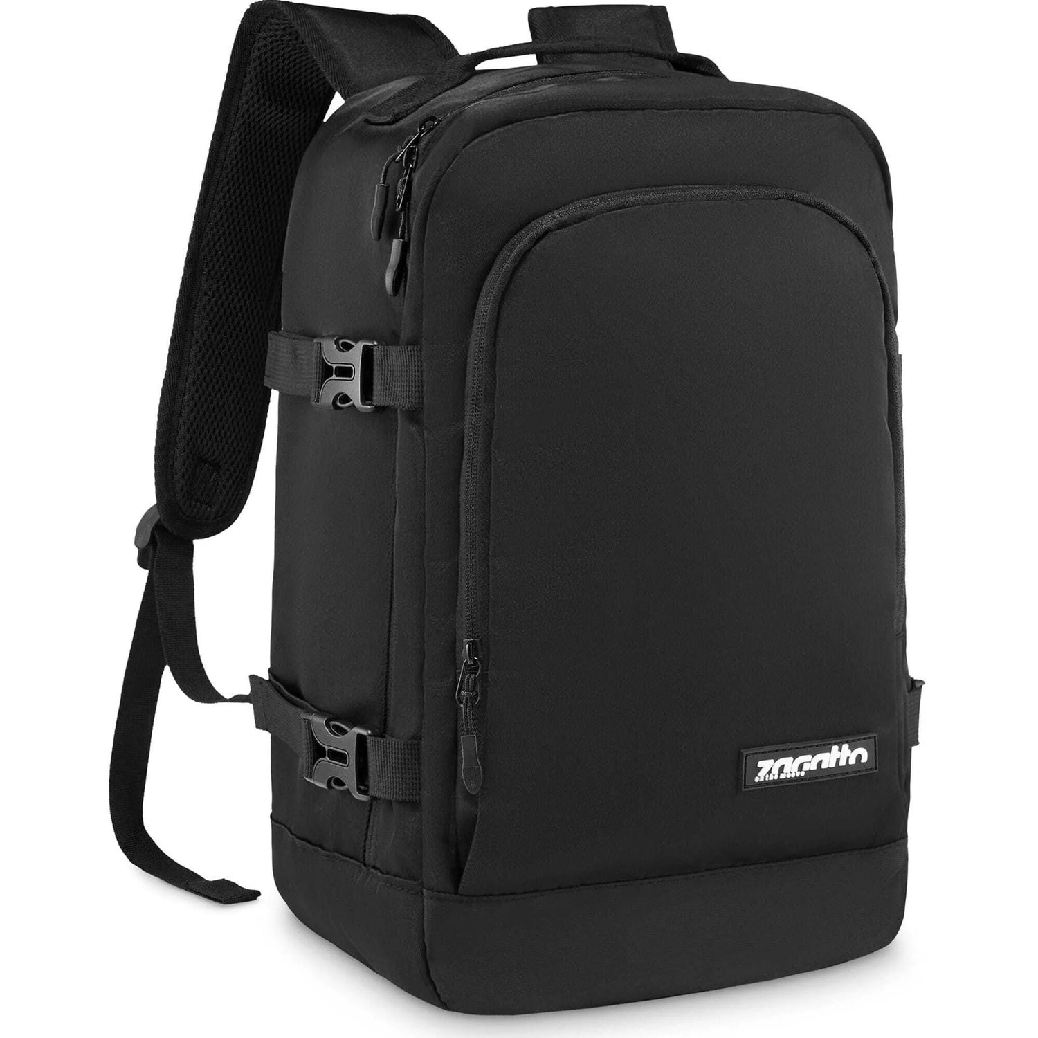 Melna Aviator ceļojumu mugursoma lidmašīnām