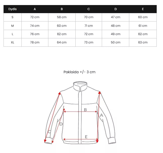 Melna sieviešu jaka Emil