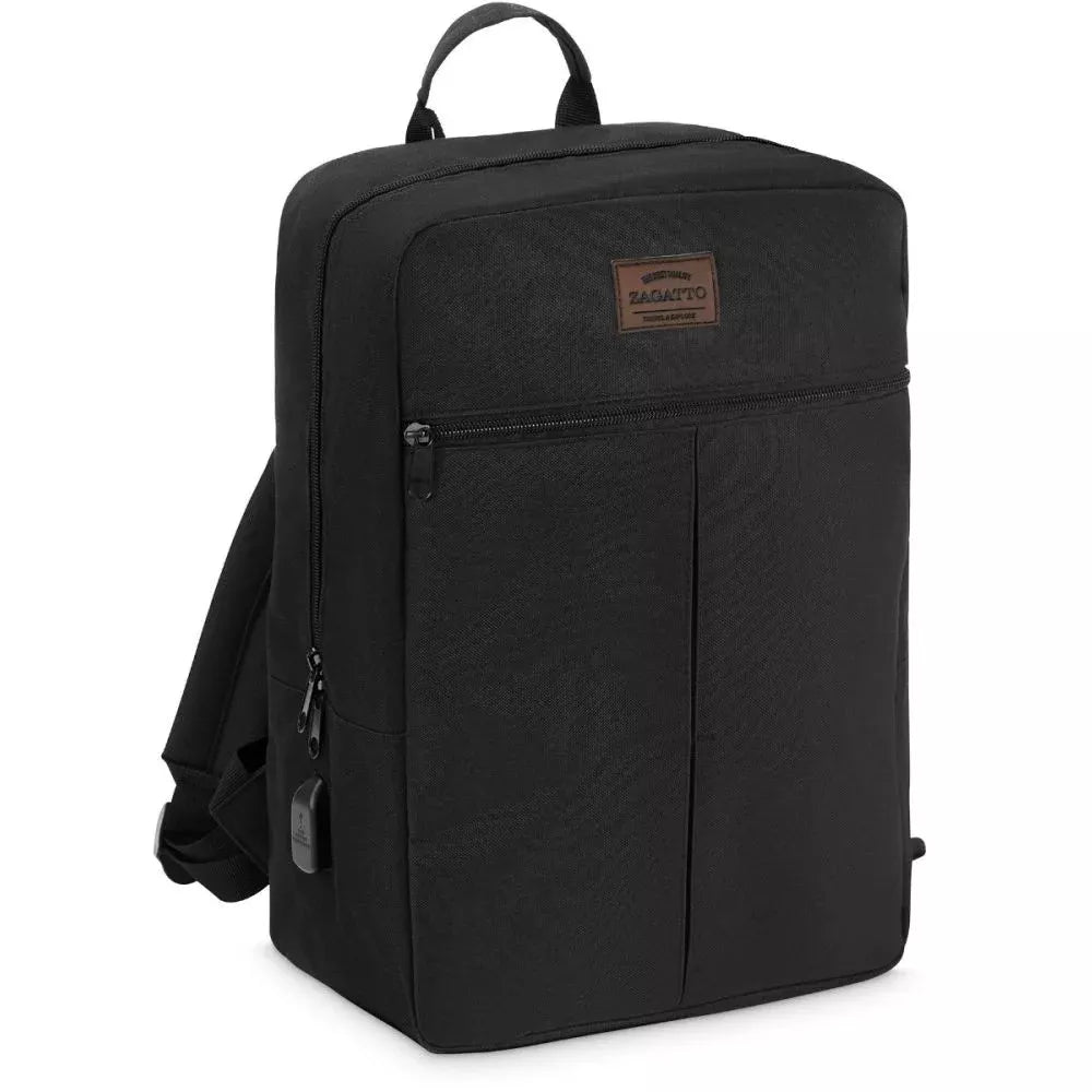 Mora melna ceļojumu mugursoma lidmašīnām