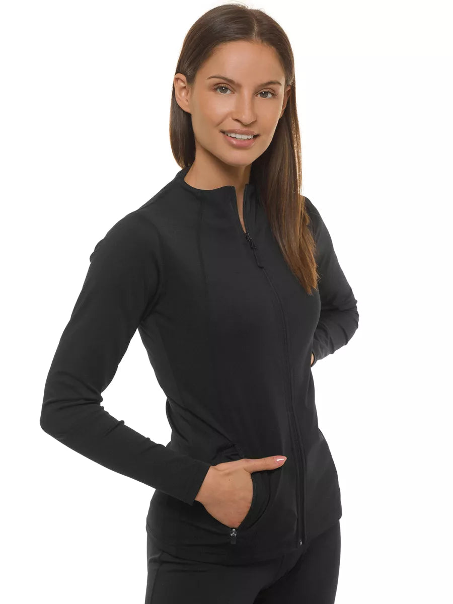 Melna sieviešu jaka Nibela