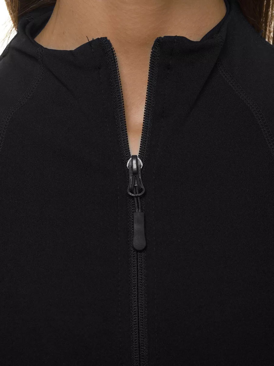 Melna sieviešu jaka Nibela