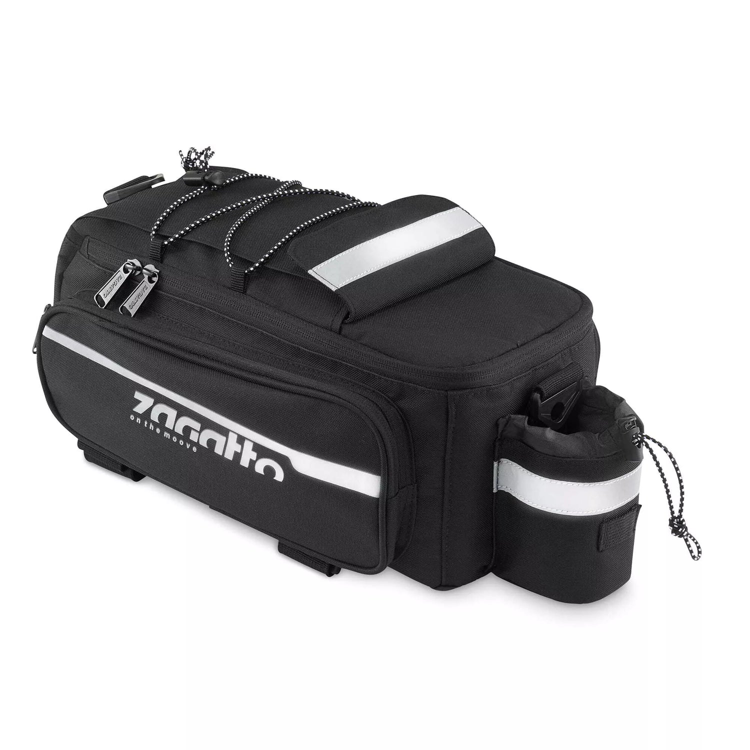 Melna soma piestiprinās pie Tera velosipēda