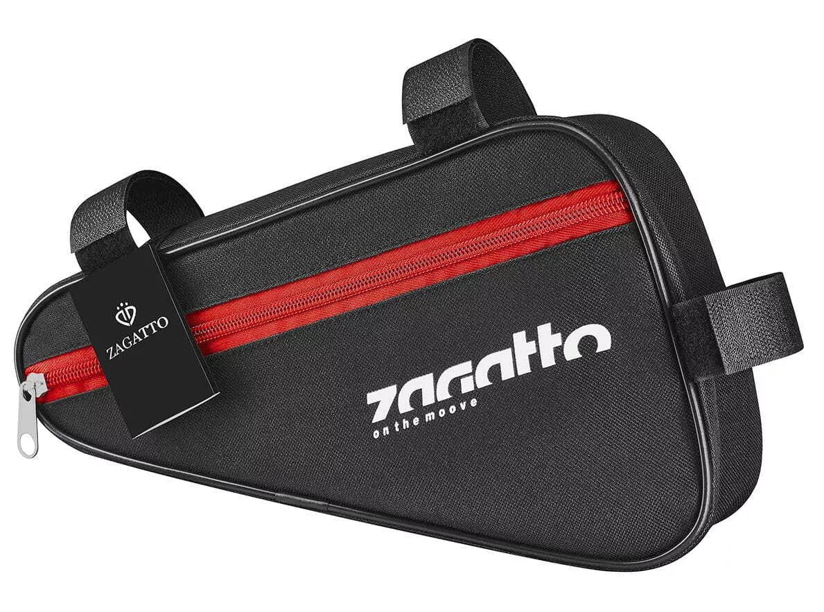 Melna velosipēda soma Rizo