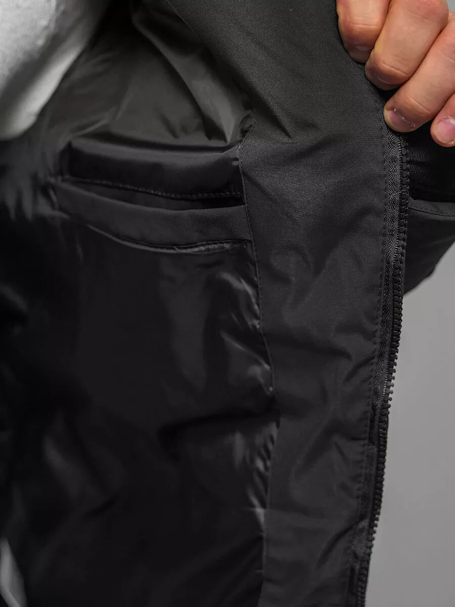 Melna vīriešu jaka Merik