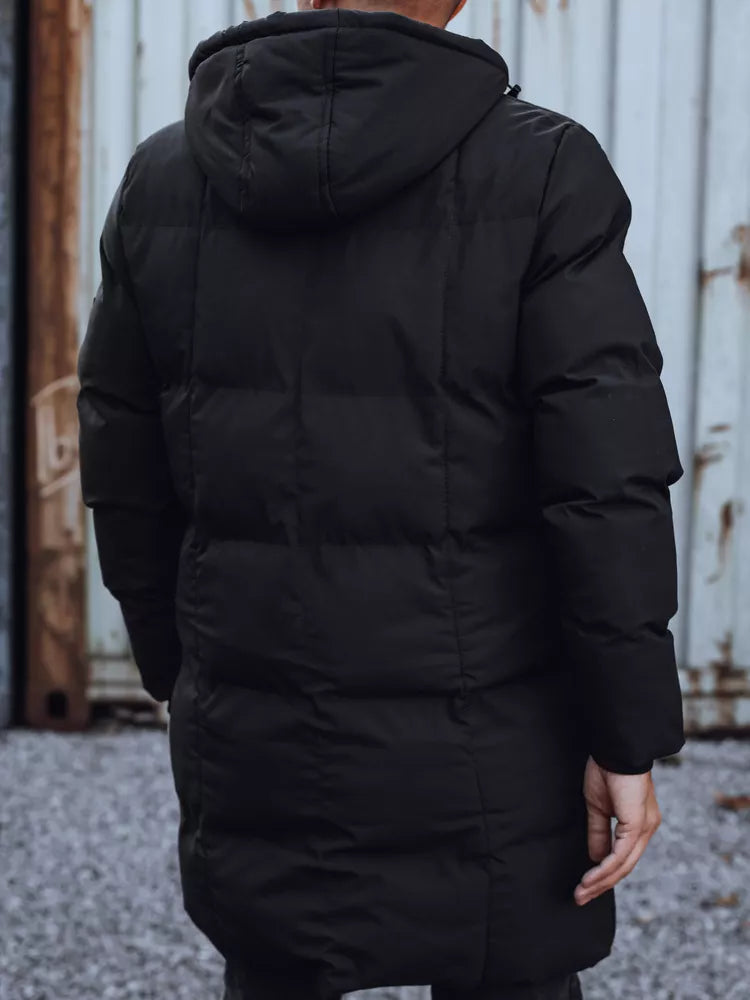 Melna vīriešu ziemas jaka Alex