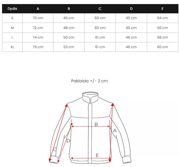 Melna ziemas sieviešu jaka Adel