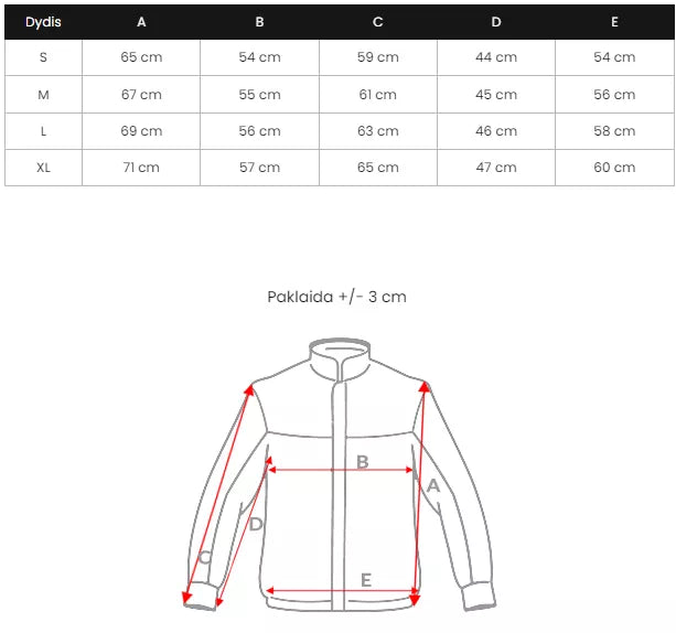 Melna ziemas sieviešu jaka Star