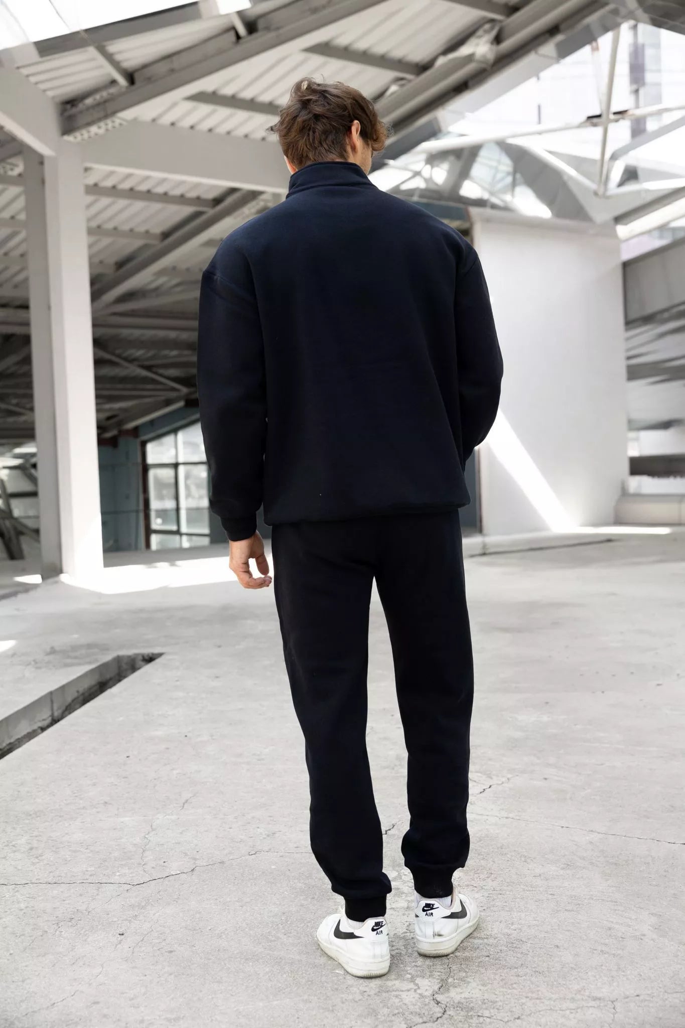 Melnas vīriešu bikses Gerol