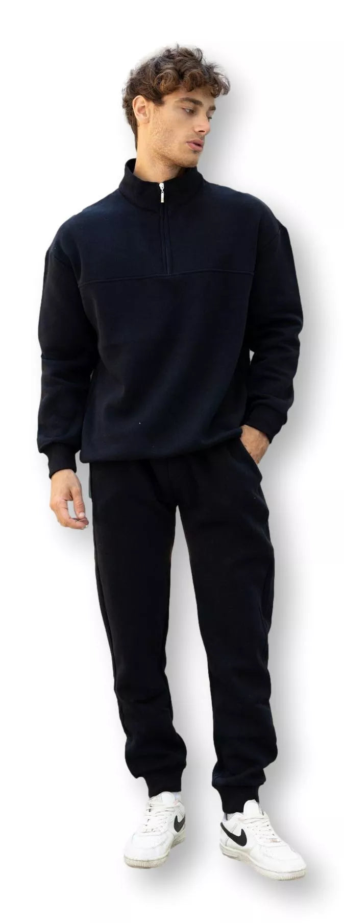 Melnas vīriešu bikses Gerol