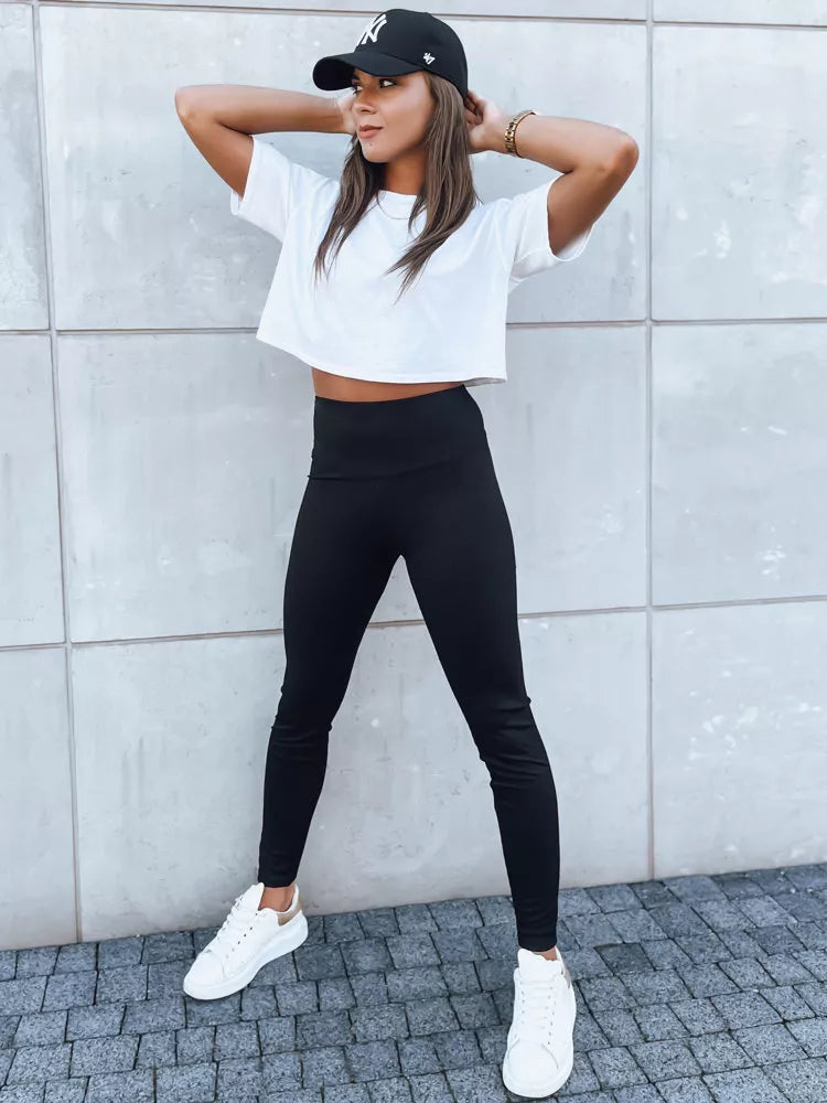 Melnas legingas Rumer