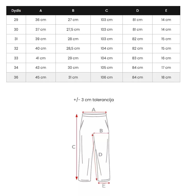 Melnas vīriešu džinsa bikses Vulon