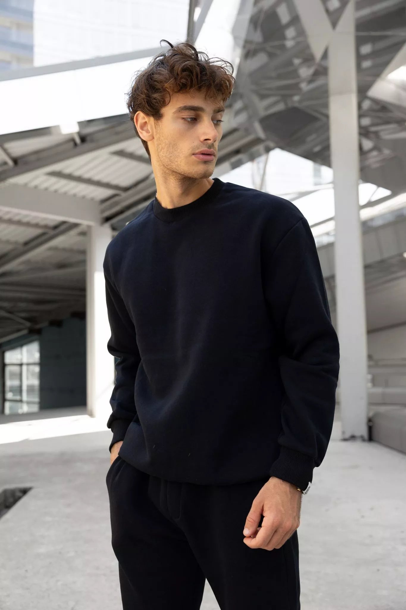 Melns vīriešu komplekts Lipo