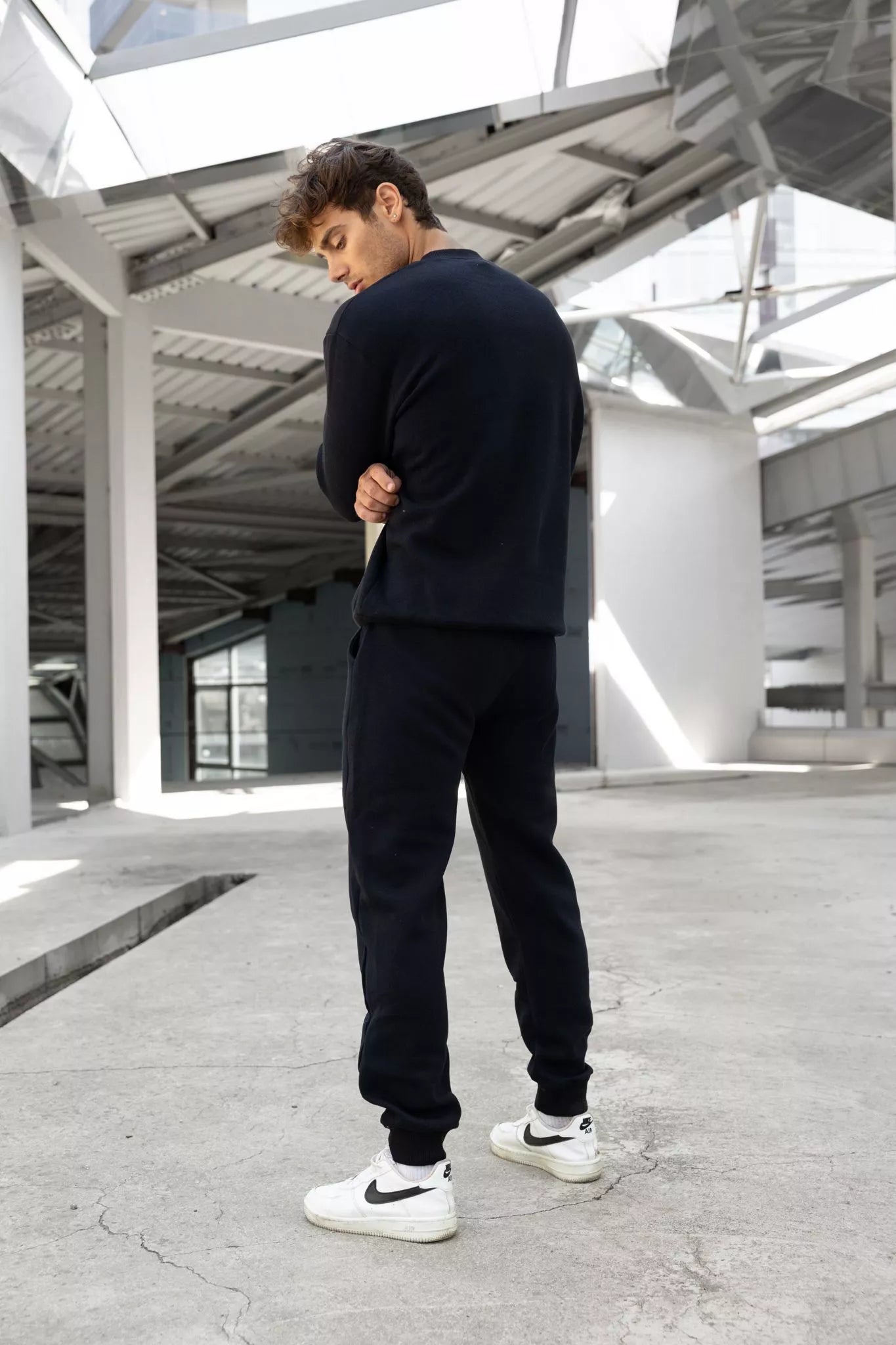 Melns vīriešu komplekts Lipo