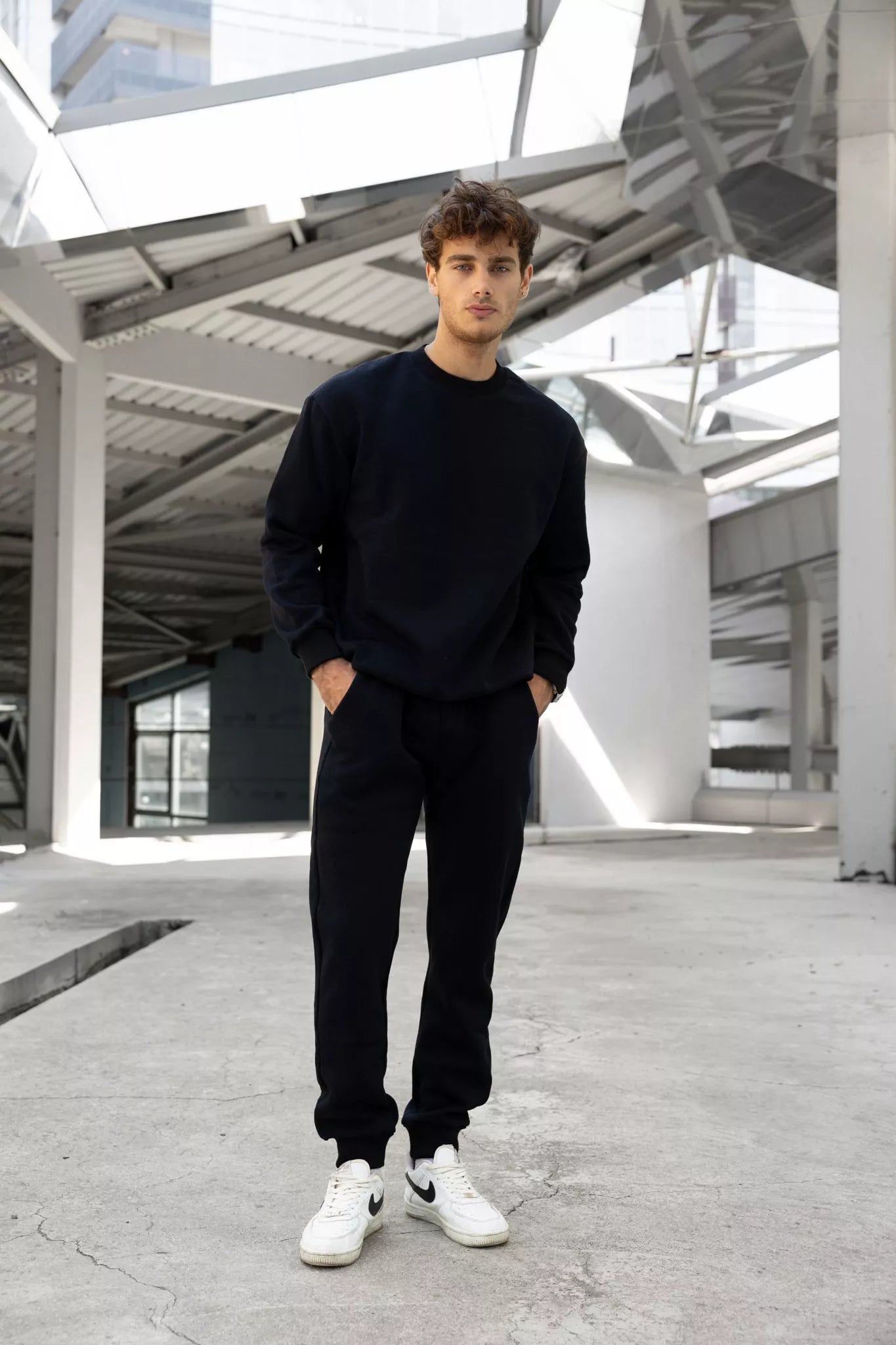 Melns vīriešu komplekts Lipo