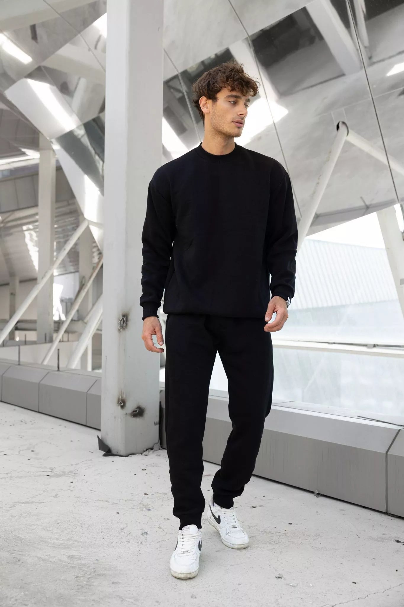 Melns vīriešu komplekts Lipo