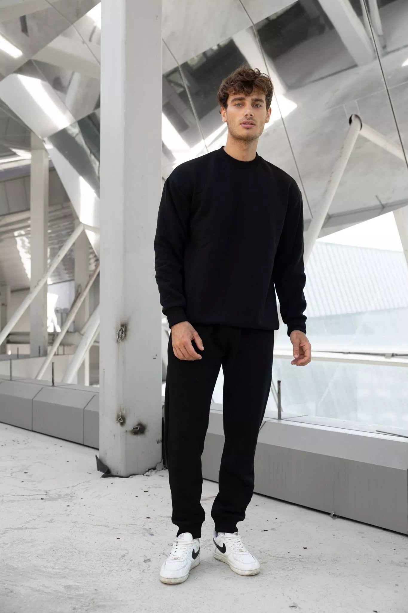 Melns vīriešu komplekts Lipo