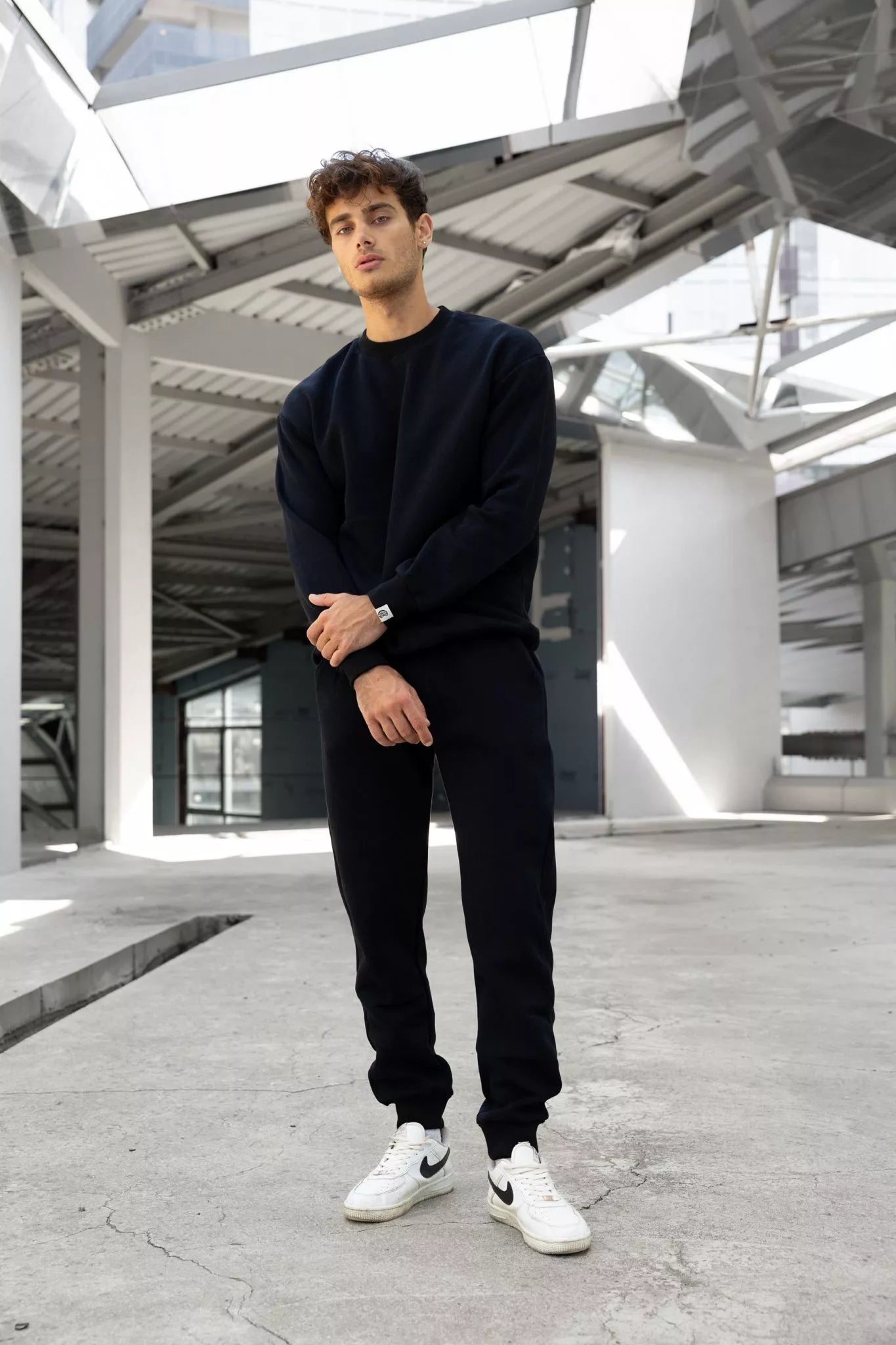 Melns vīriešu komplekts Lipo