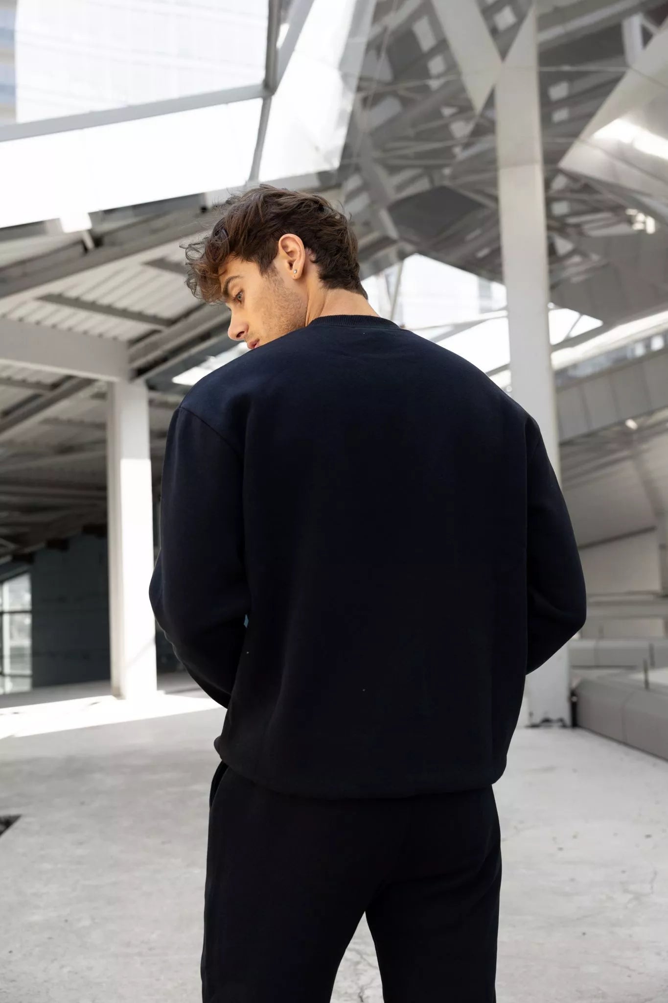 Melns vīriešu komplekts Lipo