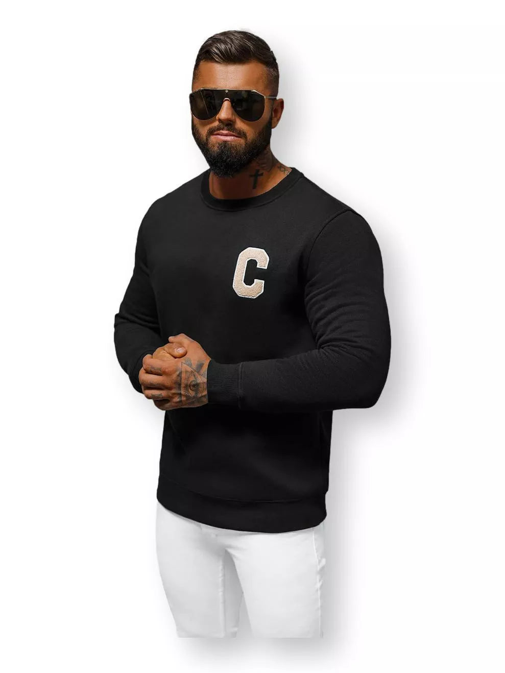 Melns džemperis Citer