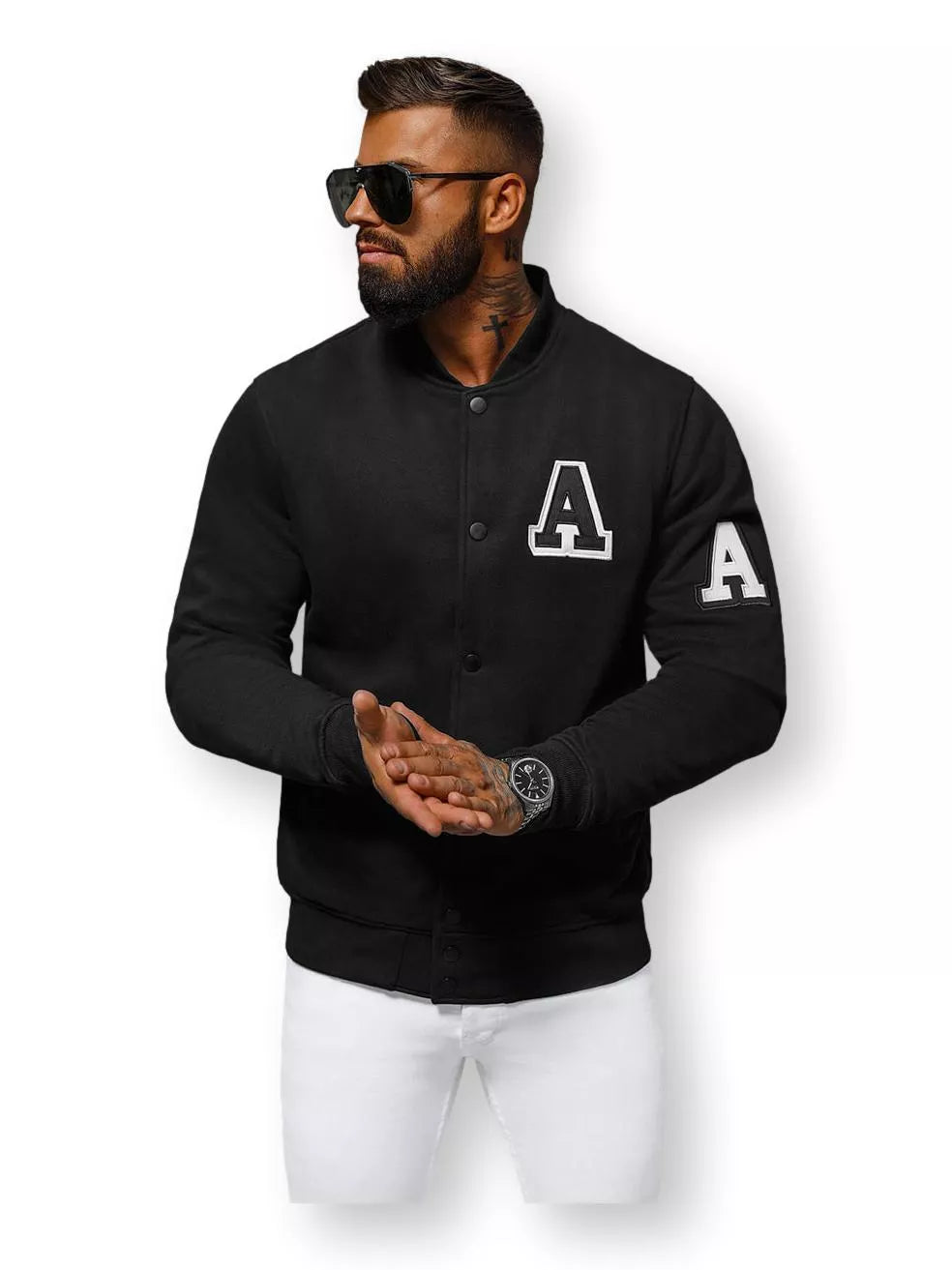 Melns džemperis Parter