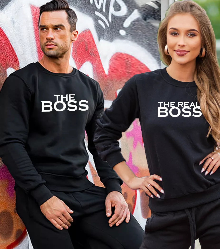 Melns džemperis RealBoss 