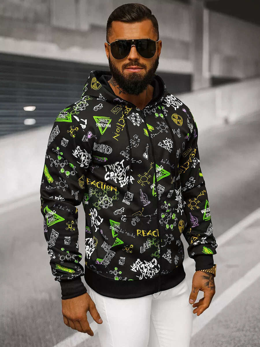 Melns zinātnieka džemperis