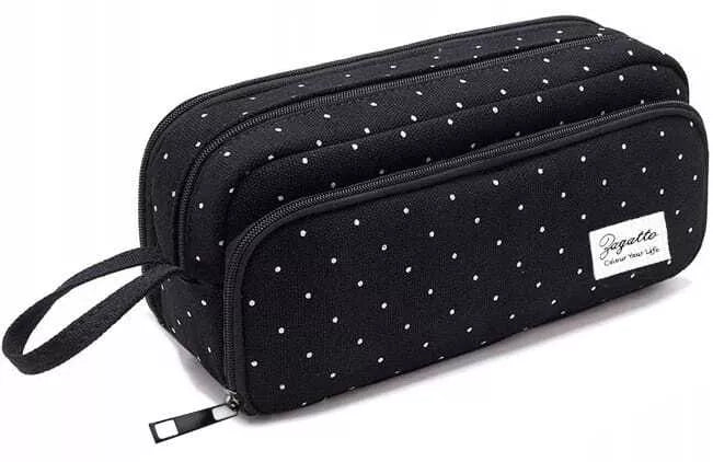 Melns zīmuļu maciņš Major