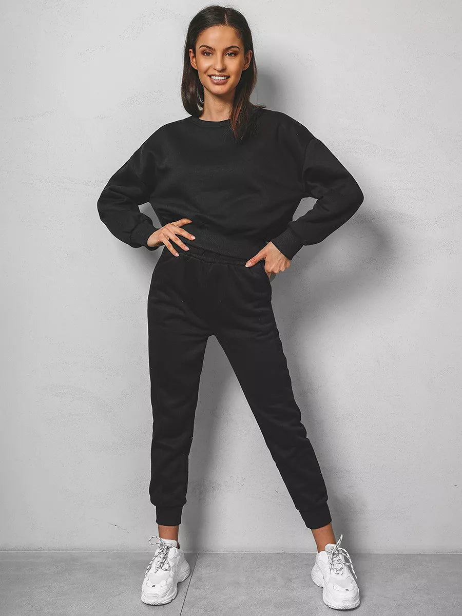 Melns sieviešu komplekts Bocha