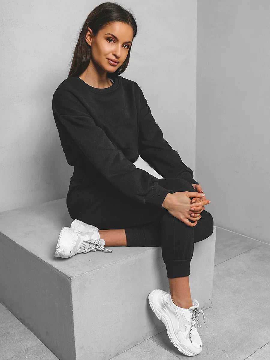 Melns sieviešu komplekts Bocha