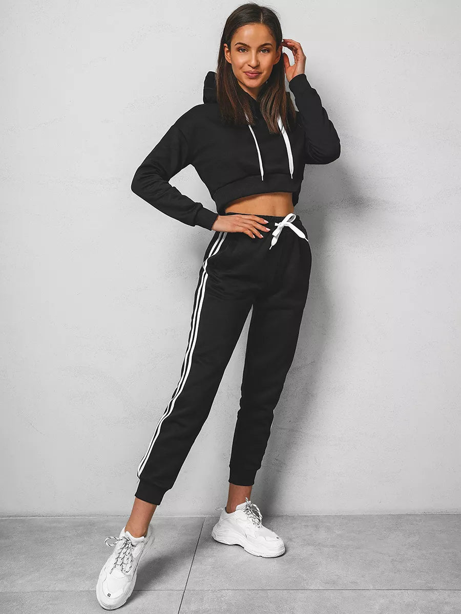 Melns sieviešu komplekts Semin