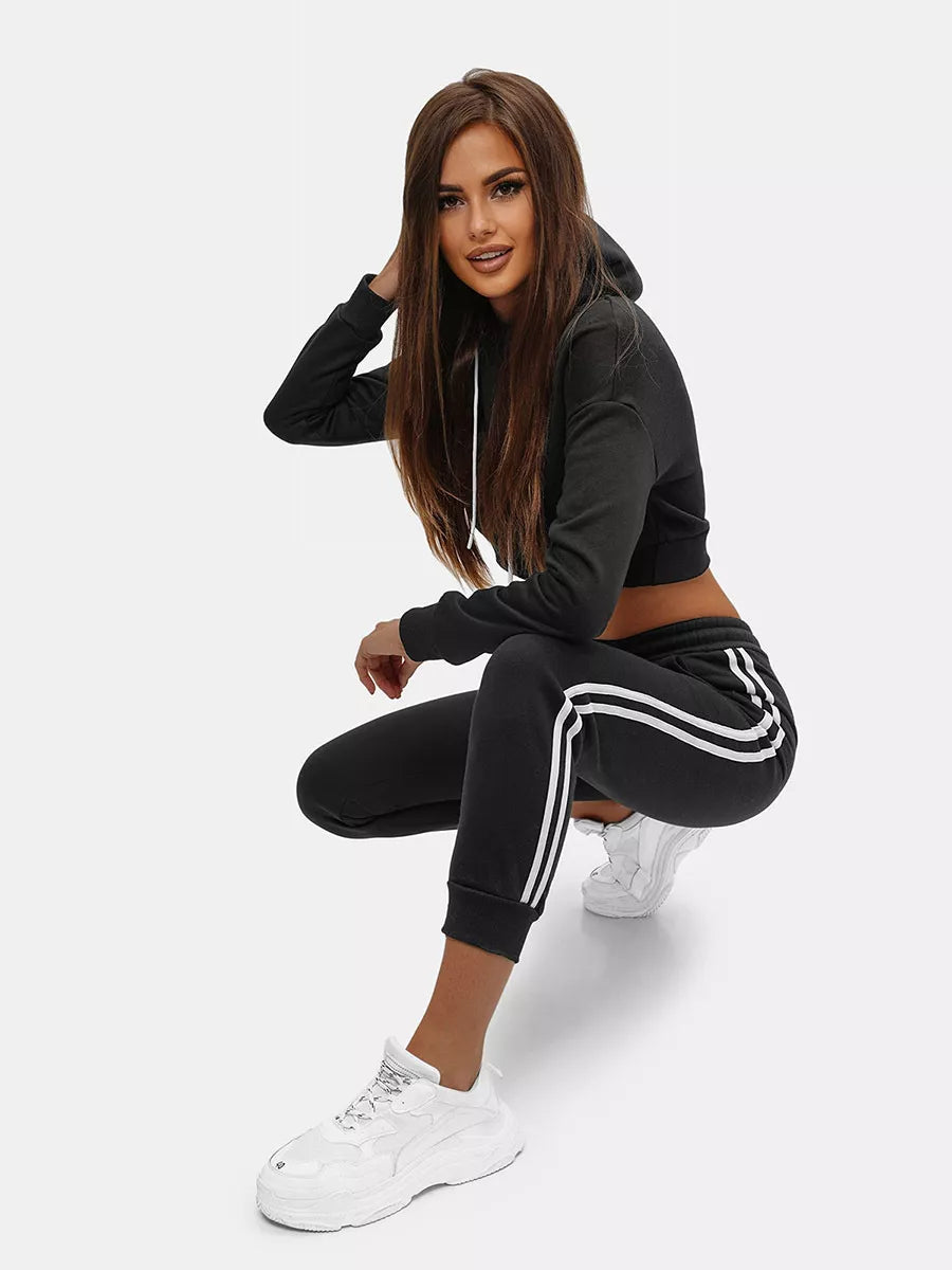 Melns sieviešu komplekts Semin