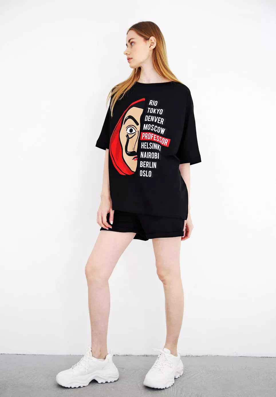 Melns sieviešu komplekts Vendetta