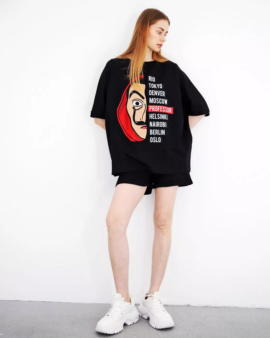 Melns sieviešu komplekts Vendetta