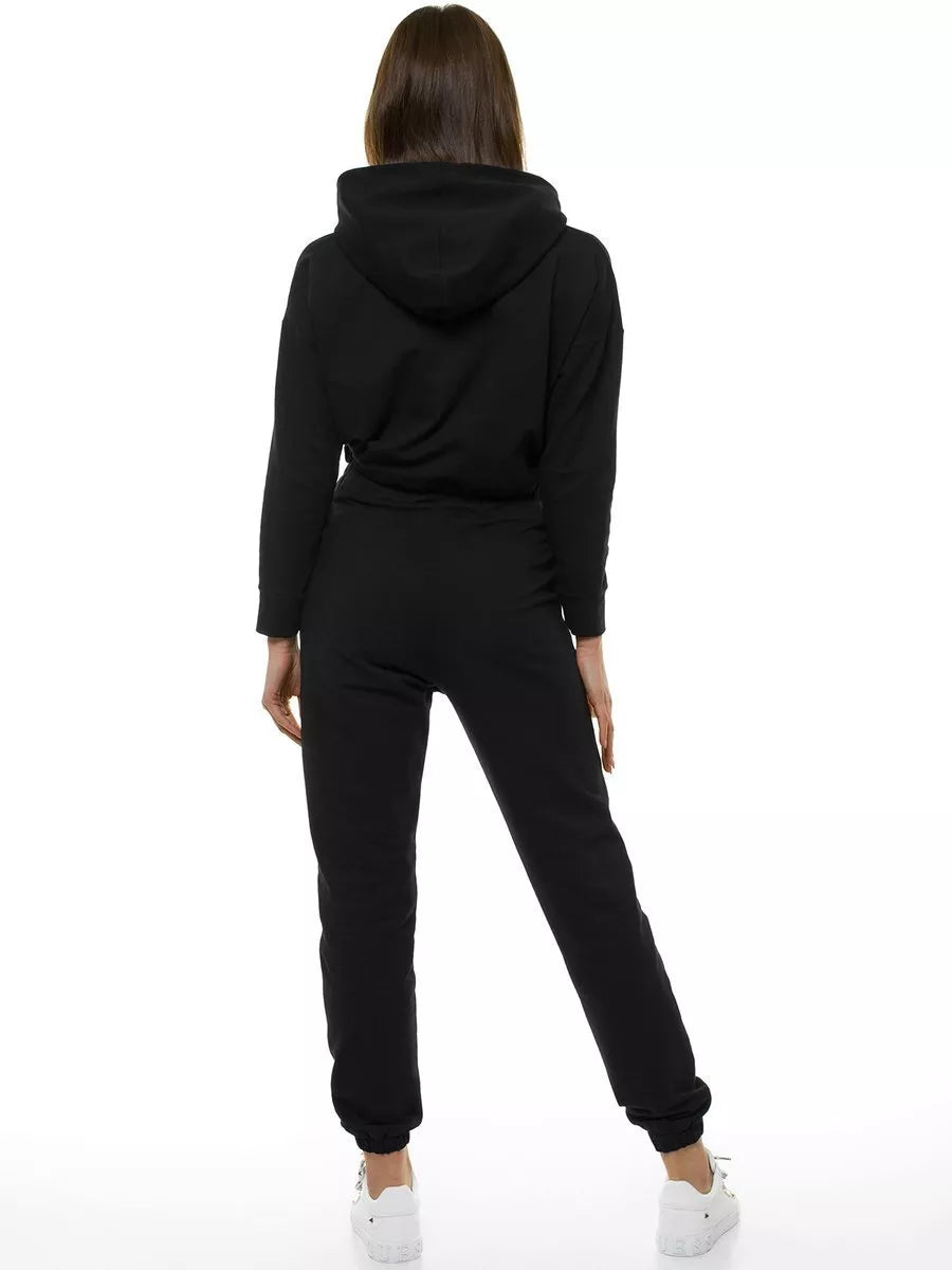 Melns sieviešu sporta komplekts Evelin