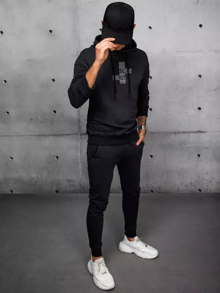 Melns sporta komplekts Silent