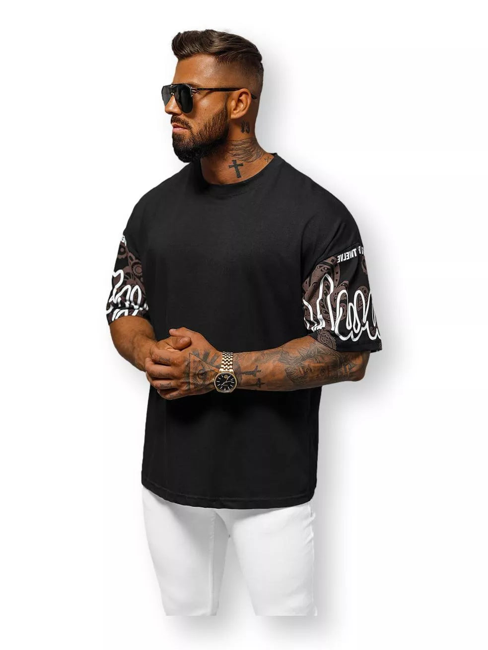 Melns T-krekls Murel