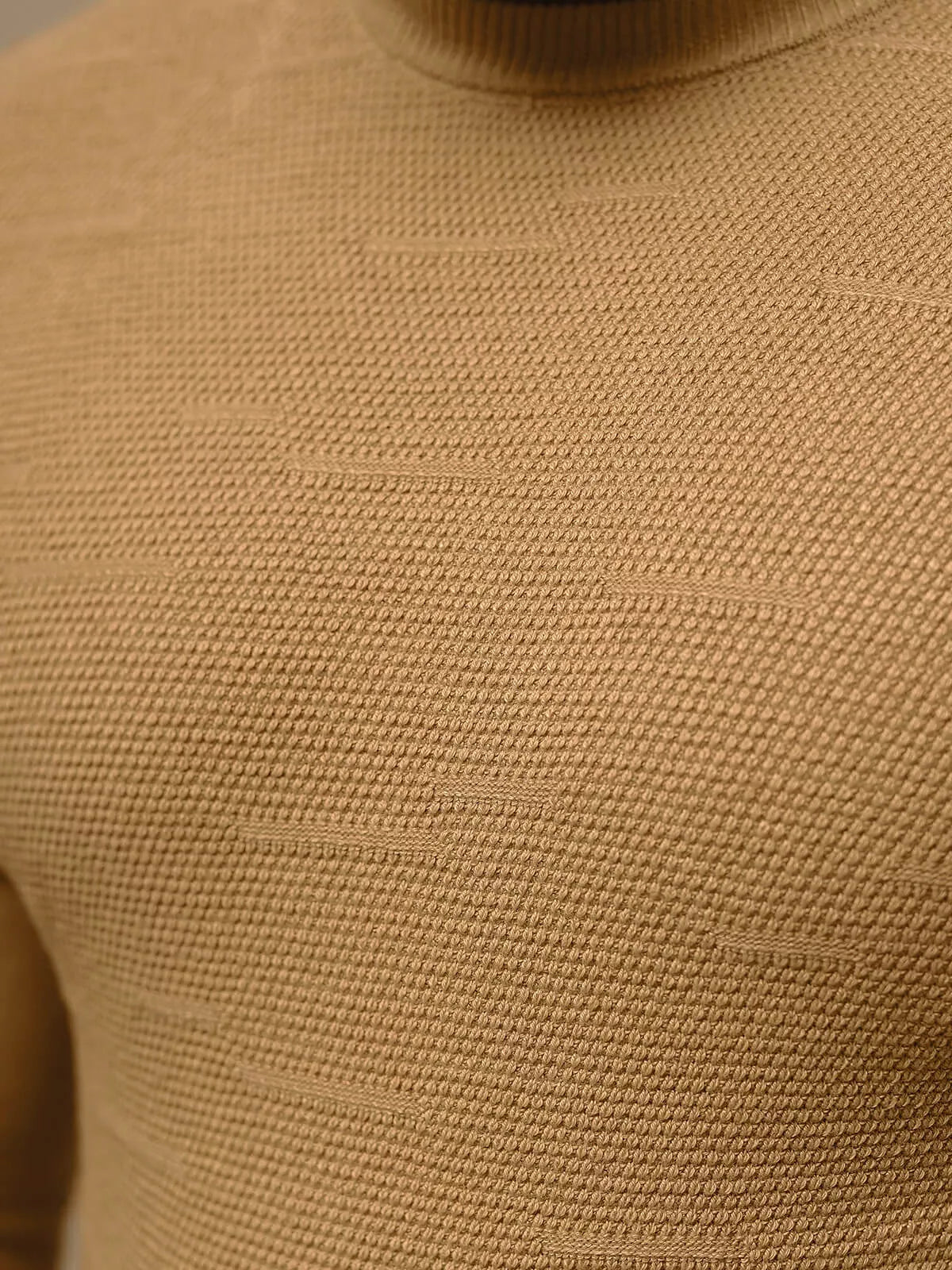 Brūns vīriešu džemperis Morel