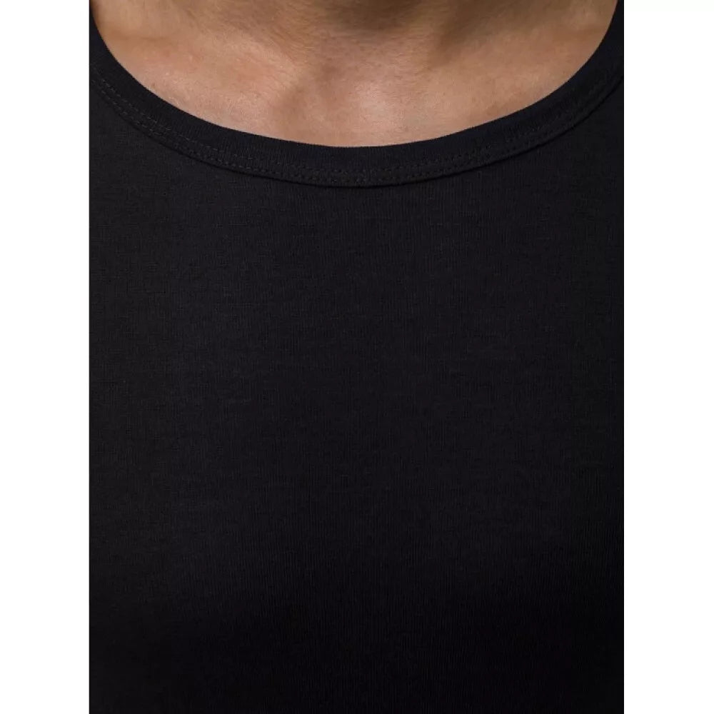 Melns vīriešu T-krekls Lika