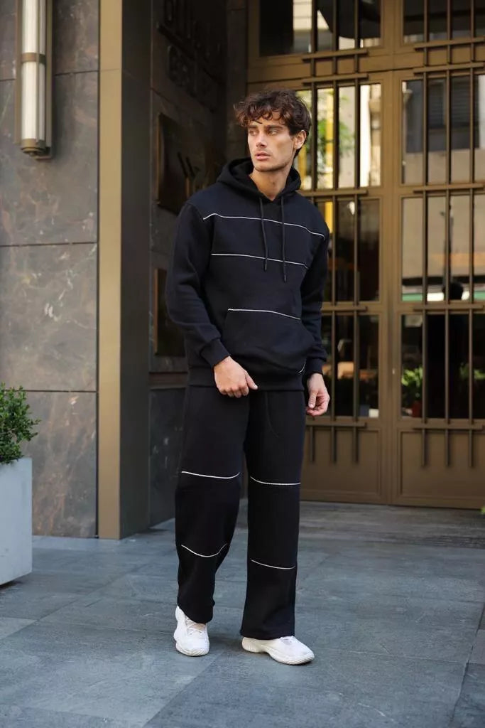 Melns vīriešu treniņtērps Solo