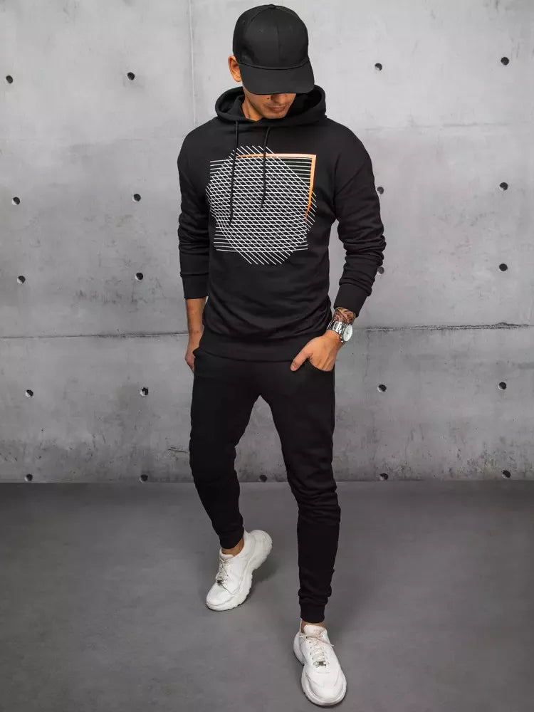 Melns vīriešu uzvalks Monilo