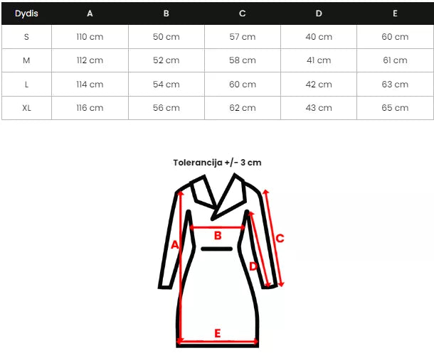 Brūna sieviešu jaka Marind
